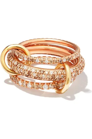 SPINELLI KILCOLLIN 18K rose Nova Rose diamond ring