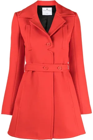 Courrèges Tailored virgin wool coat