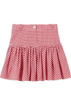 Claudie Pierlot Gingham-check mini skirt