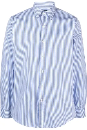 Ralph Lauren Striped long-sleeve cotton shirt