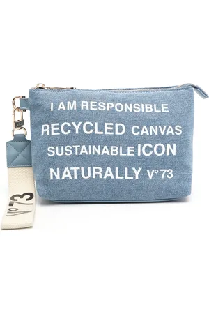 V°73 Beauty denim makeup bag