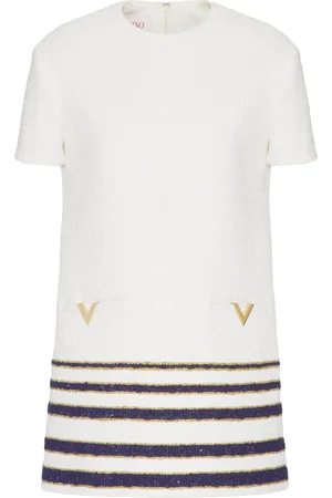 VALENTINO GARAVANI Mariniere tweed minidress