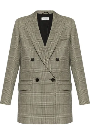 Max Mara Houndstooth-pattern blazer