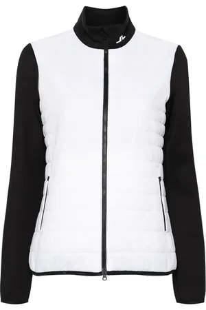J Lindeberg Martina colour-block quilted jacket