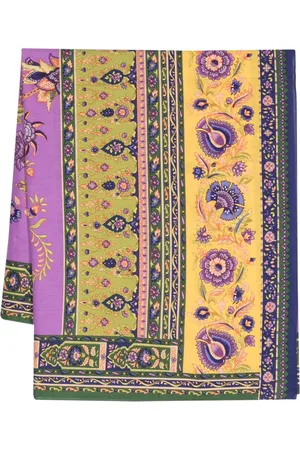 Etro Floral-print cotton scarf