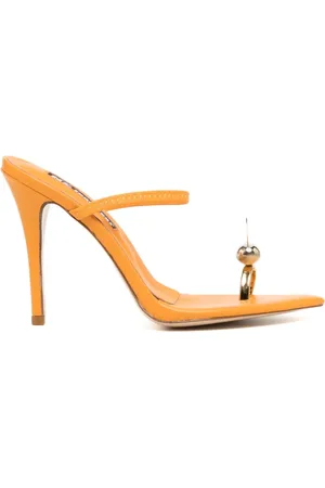 Natasha Zinko Bunny 110mm leather sandals