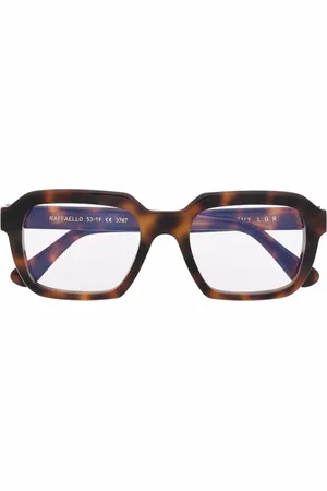 L.G.R Tortoiseshell-frame glasses