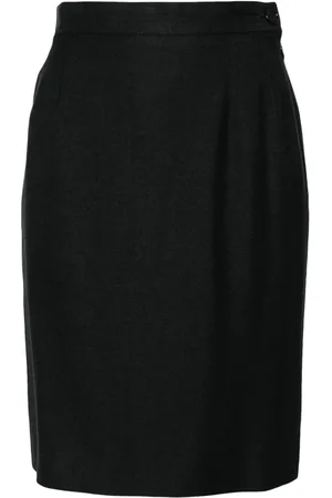 Saint Laurent 1990s A-line miniskirt