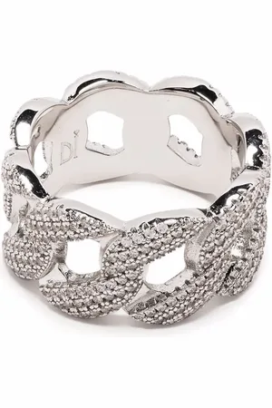 DARKAI Cuban pavé ring