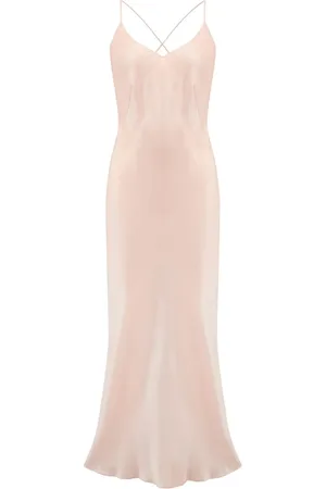 Fleur of England Silk slip dress