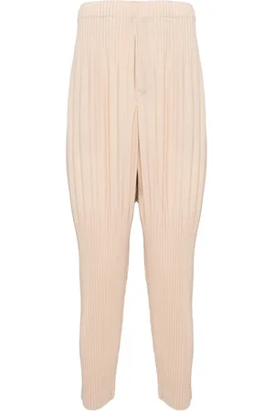 Issey Miyake Pleated regular trousers