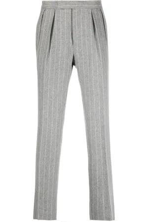 Ralph Lauren Pinstripe-pattern slim-cut trousers