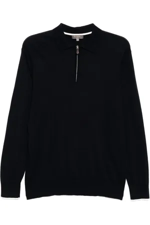 N.PEAL Long sleeves polo shirt