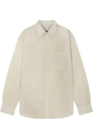 Marni Geometric-jacquard shirt