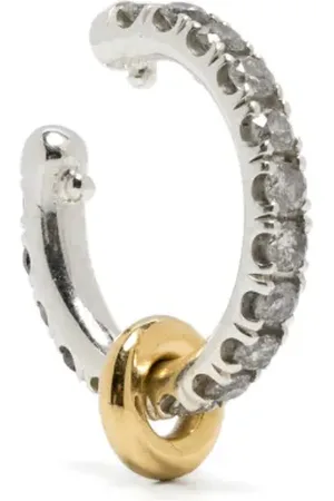 SPINELLI KILCOLLIN 18kt yellow gold sterling Elara SG diamond ear cuff