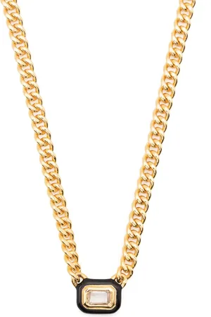 Missoma Stone-detail chain necklace