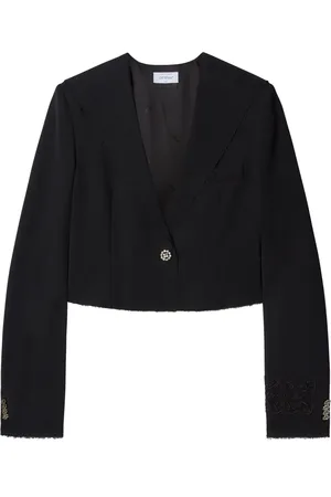 OFF-WHITE Single-breasted cropped blazer