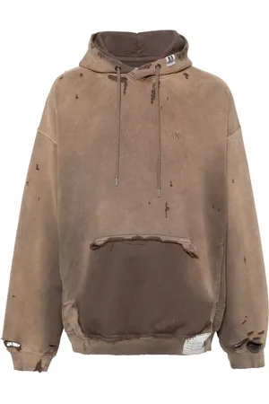 Maison Mihara Yasuhiro Distressed-effect hoodie