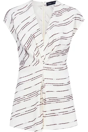 Proenza Schouler Stella striped blouse