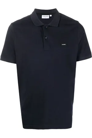 Calvin Klein Logo-patch polo shirt