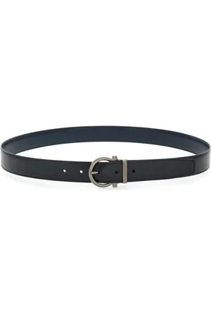Salvatore Ferragamo Gancini reversible leather belt