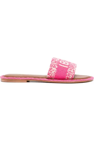 De Siena shoes Ibiza beaded slide sandals