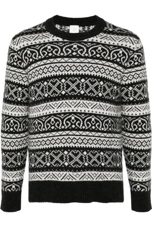 ELEVENTY Fair isle-intarsia sweater