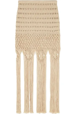 Alanui A Love Letter To India crochet skirt
