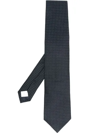 D4.0 Polka-dot silk tie