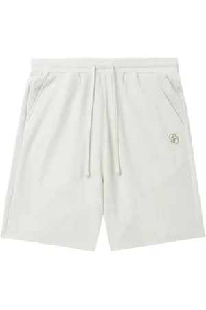 FIVE CM Logo-embroidered track shorts