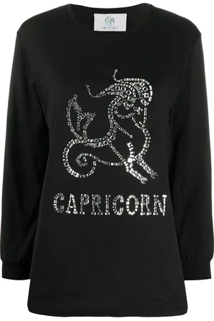 Alberta Ferretti Capricorn crystal-embellished jumper