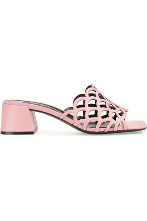 Sergio Rossi Mermaid 45mm leather sandals