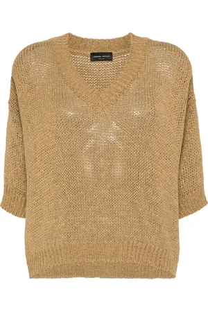 Roberto Collina Drop-shoulder jumper