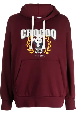 Chocoolate Logo-print cotton blend hoodie