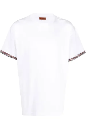 Missoni Zigzag-edge detail T-shirt