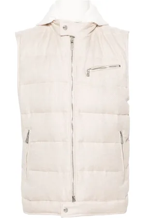 ELEVENTY Hooded down gilet