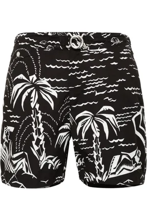 Ralph Lauren Graphic-print swim shorts