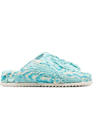 Yume Yume Abstract-print slip-on slides