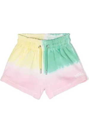 Diesel Panidy tie-dye track shorts