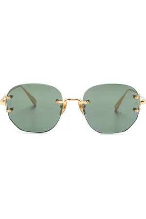 Linda Farrow Sandor geometric-frame sunglasses