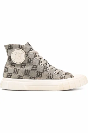 MISBHV Army monogram canvas sneakers