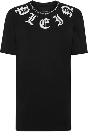 Philipp Plein Gothic Plein cotton T-shirt