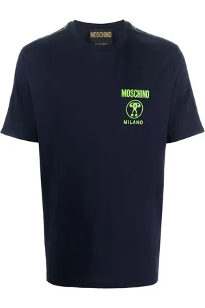 Moschino Logo-tape detail T-shirt