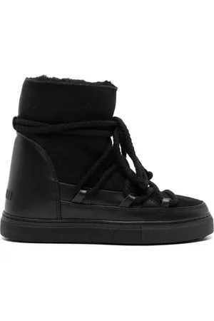 INUIKII Classic Wedge suede boots