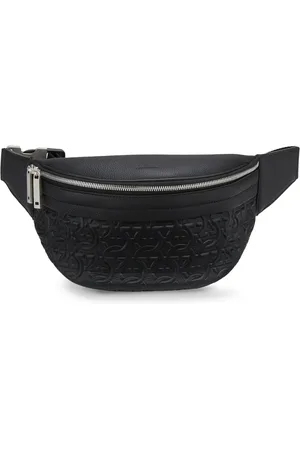 Salvatore Ferragamo Gancini-embossed leather belt bag