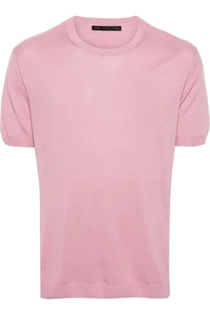 LOW BRAND Short-sleeve knitted T-shirt