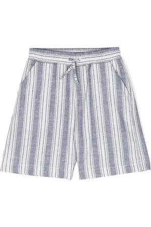 Paolo Pecora Elasticated-waist striped shorts