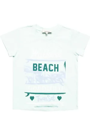 Twin-Set Graphic-stamp t-shirt