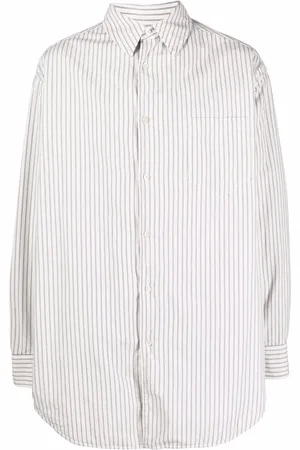 Maison Margiela Stripe-print padded shirt