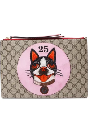 Gucci 2016-2023 GG Supreme Bosco clutch bag